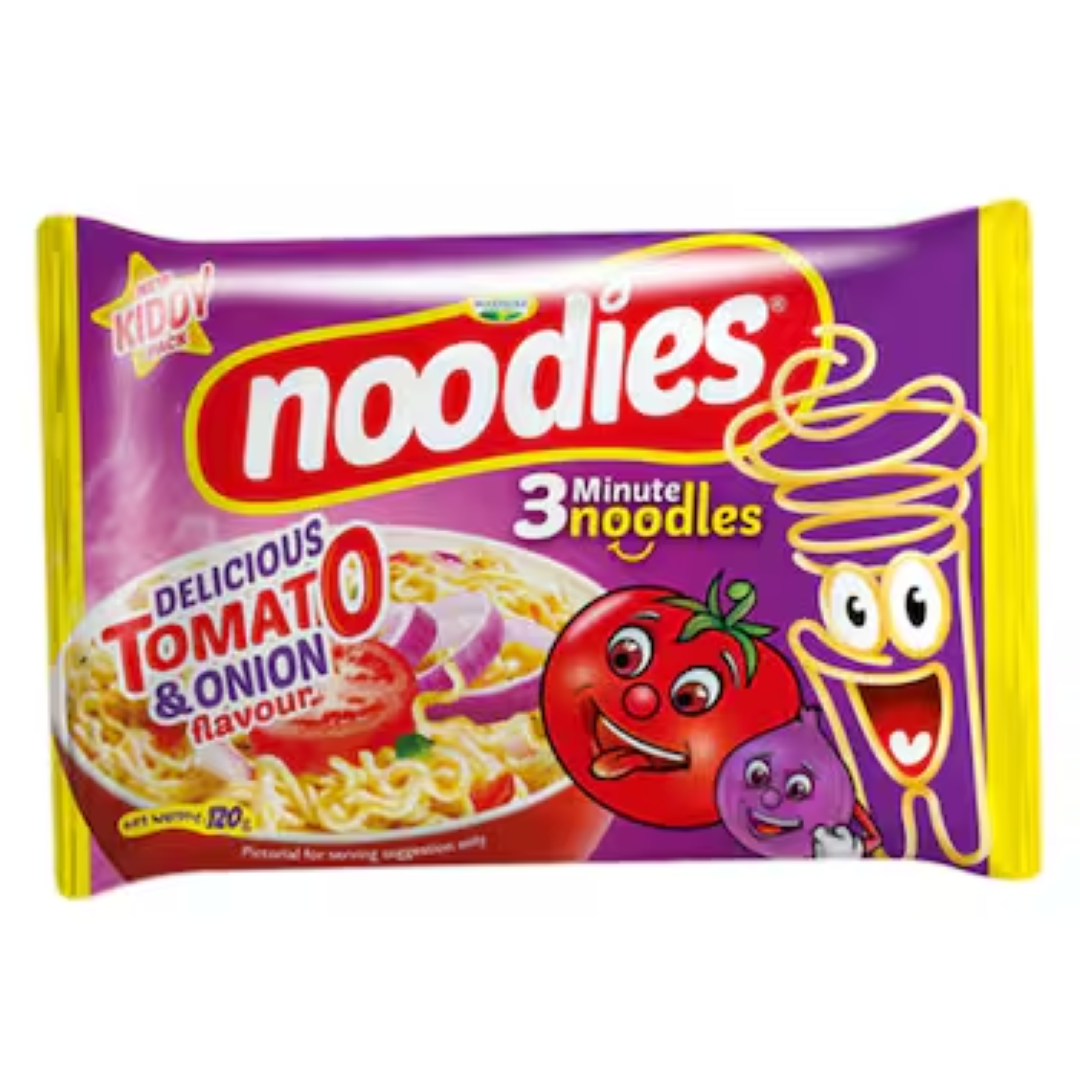 NOODIES TOMATO & ONION SP KIDDY 120G